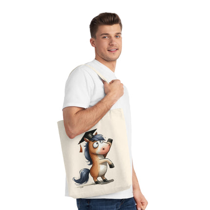 Καμβά sustainstyle Tote Bag: Eco -Conscious Fashion - Άλογο