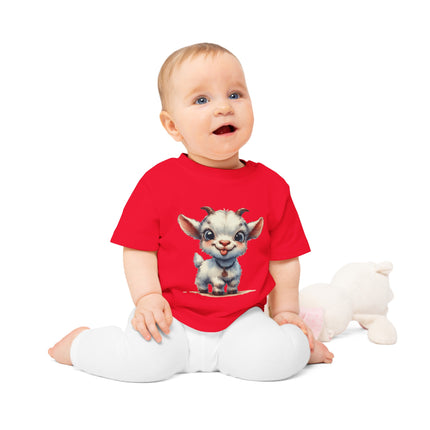 Enchanted Organic Baby Tee: απαλότητα, στυλ, & Sweetness - Cute Baby Goat