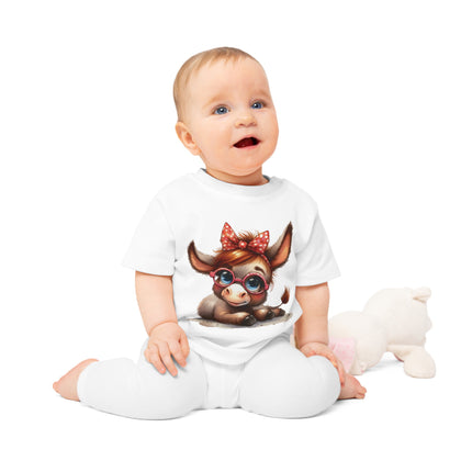 Enchanted Organic Baby Tee: απαλότητα, στυλ, & Sweetness - Γάιδαρος