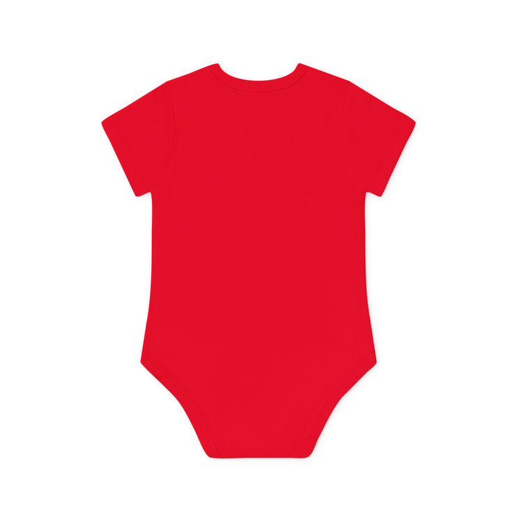 SnuggleNest Organic Baby Bodysuit (Short Sleeves)  Chicken