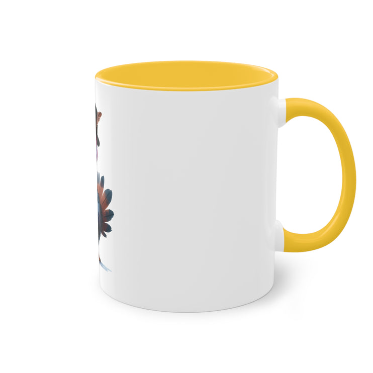 Harmony Two-Tone Coffee Mug: Sip in Style, Revel in Comfort - Turkey