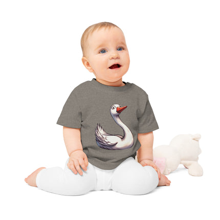 Enchanted Organic Baby Tee: απαλότητα, στυλ, & Sweetness - Κύκνος