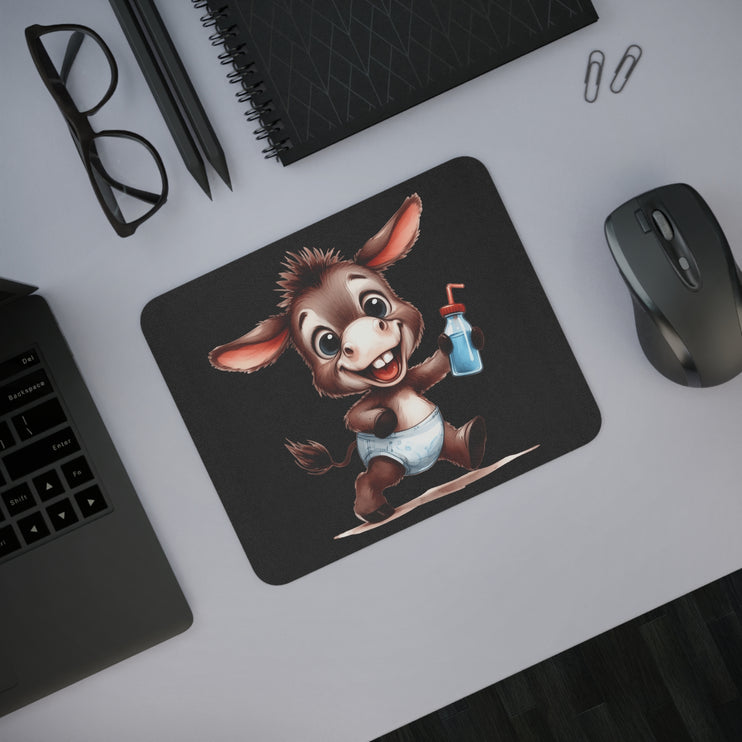 WhimsyWonder Pad Mouse Desk: Εξατομικευμένη γοητεία για το χώρο εργασίας σας - Cute Baby Donkey