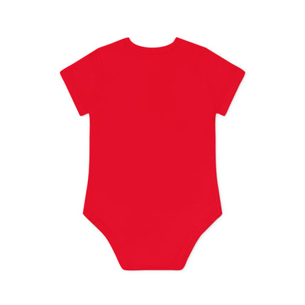 SnuggleNest Organic Baby Bodysuit (Short Sleeves) Rooster