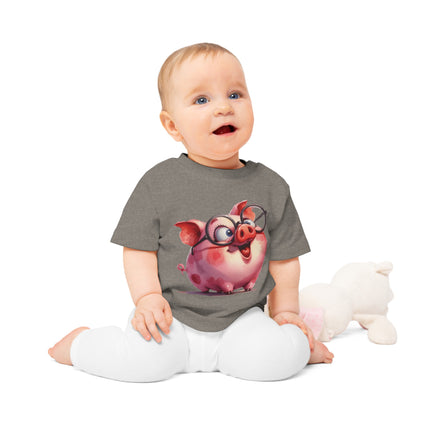 Enchanted Organic Baby Tee: απαλότητα, στυλ, & Sweetness - Χοίρος