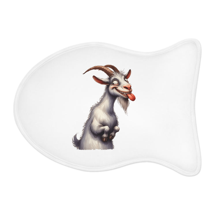 CharmPaws Pet Feeding Mats: Keep Mealtime Mess-Free & Stylish! - Goat