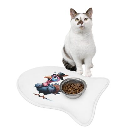 CharmPaws Pet Feeding Mats: Keep Mealtime Mess-Free & Stylish! - Turkey