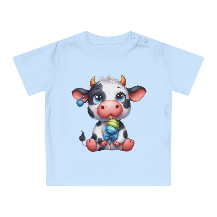 Enchanted Organic Baby Tee: απαλότητα, στυλ, & Sweetness - αγελάδα