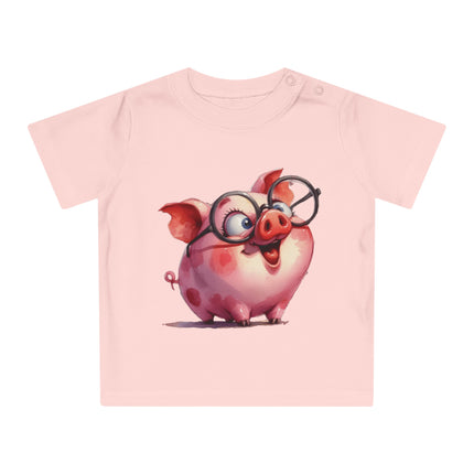 Enchanted Organic Baby Tee: απαλότητα, στυλ, & Sweetness - Χοίρος