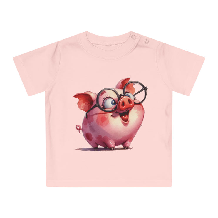 Enchanted Organic Baby Tee: απαλότητα, στυλ, & Sweetness - Χοίρος