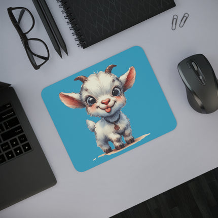 WhimsyWonder Pad de mouse pentru birou: farmec personalizat pentru spațiul de lucru - Cute Baby Goat