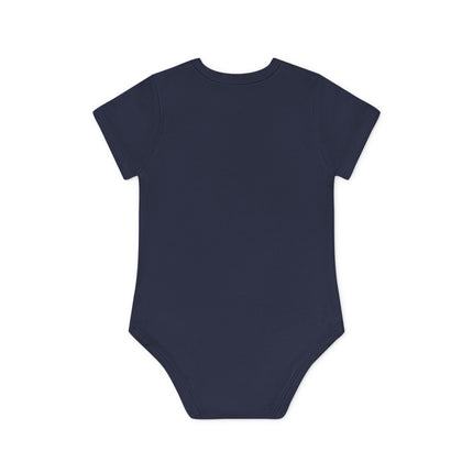 SnuggleNest Organic Baby Bodysuit (Short Sleeves) Goose