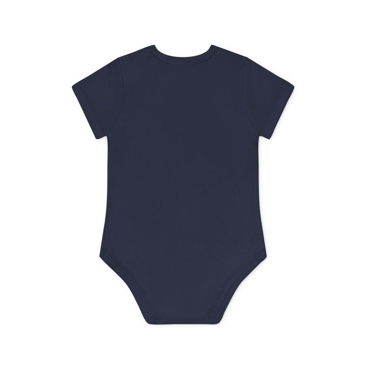 SnuggleNest Organic Baby Bodysuit (Short Sleeves) Goose