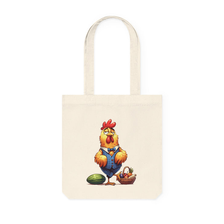 Καμβά sustainstyle Tote Bag: Οικολογική συνειδητή μόδα - κόκορας