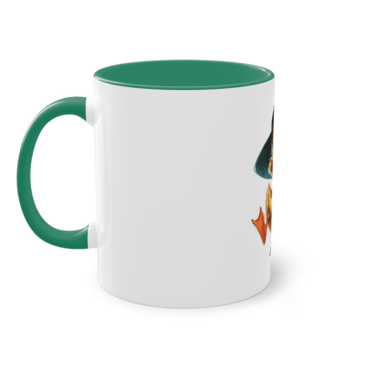 Harmony Two-Tone Coffee Mug: Sip in Style, Revel in Comfort - Duck