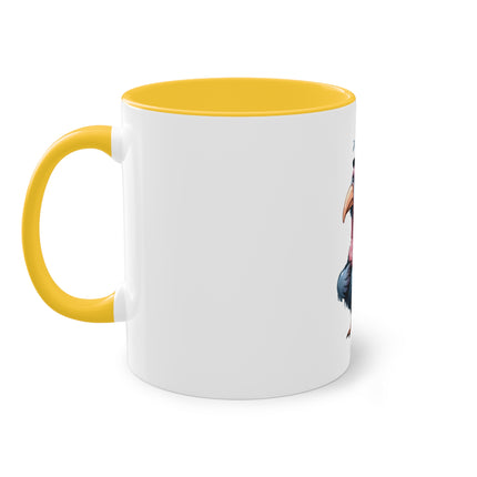 Harmony Two-Tone Coffee Mug: Sip in Style, Revel in Comfort - Turkey