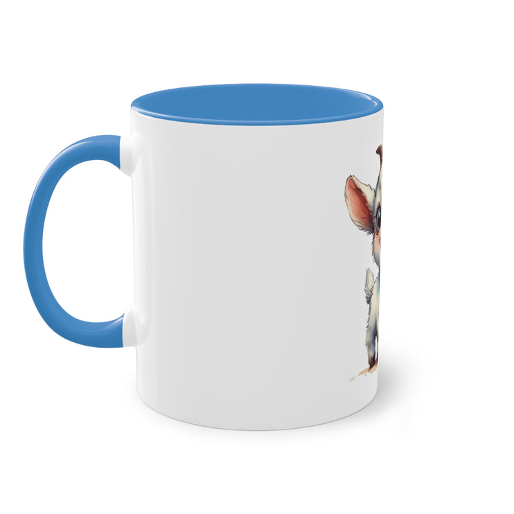 Harmony Two-Tone Coffee Mug: Sip in Style, Revel in Comfort - Goat