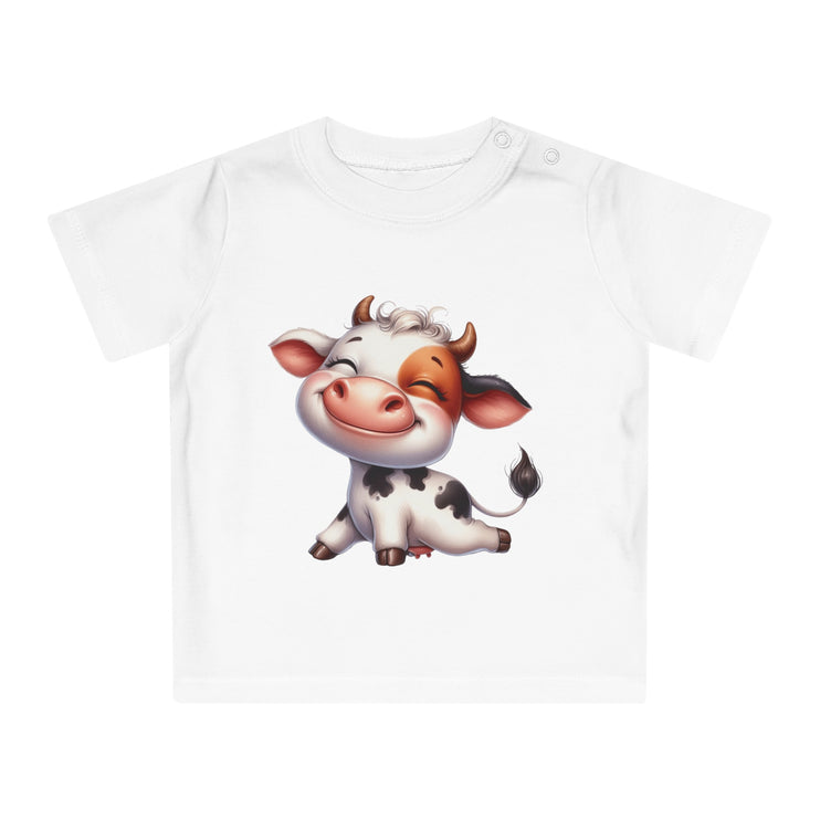 Enchanted Organic Baby Tee: απαλότητα, στυλ, & Sweetness - αγελάδα