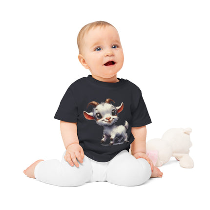 Enchanted Organic Baby Tee: απαλότητα, στυλ, & Sweetness - Cute Baby Goat