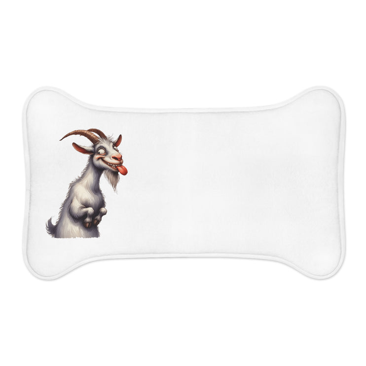 CharmPaws Pet Feeding Mats: Keep Mealtime Mess-Free & Stylish! - Goat