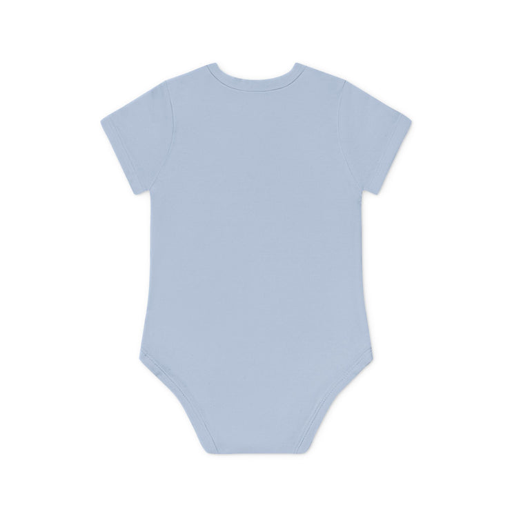 SnuggleNest Organic Baby Bodysuit (Short Sleeves) Chicken