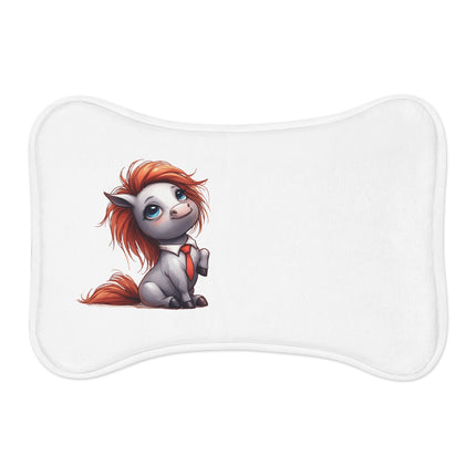 CharmPaws Pet Feeding Mats: Keep Mealtime Mess-Free & Stylish! - Horse