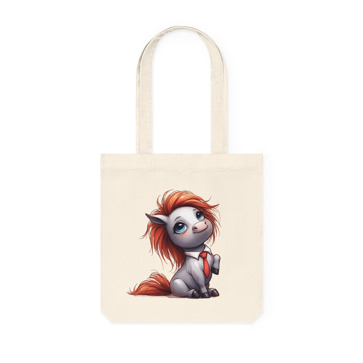 Καμβά sustainstyle Tote Bag: Eco -Conscious Fashion - Άλογο