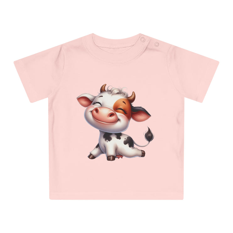 Enchanted Organic Baby Tee: απαλότητα, στυλ, & Sweetness - αγελάδα