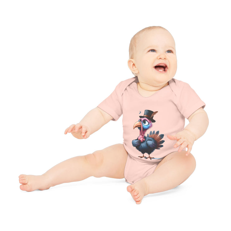 SnuggleNest Organic Baby Bodysuit (Short Sleeves) Turkey