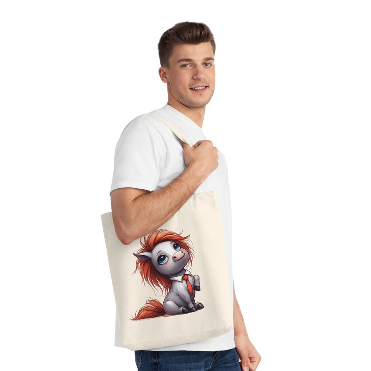 Καμβά sustainstyle Tote Bag: Eco -Conscious Fashion - Άλογο