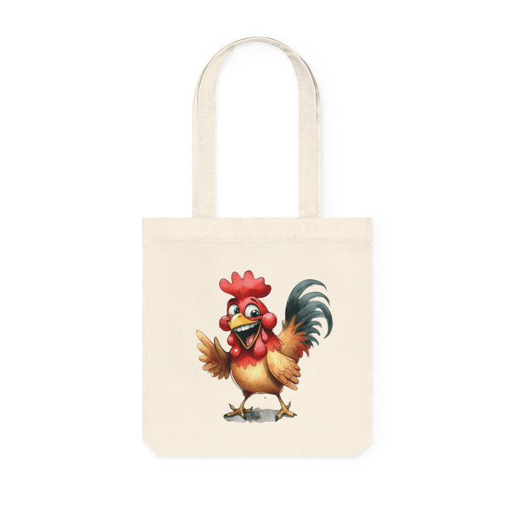 Καμβά sustainstyle Tote Bag: Eco -Conscious Fashion - Κοτόπουλο