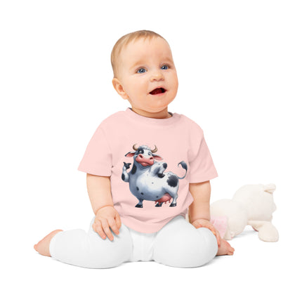 Enchanted Organic Baby Tee: απαλότητα, στυλ, & Sweetness - αγελάδα