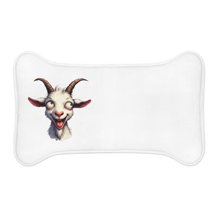 CharmPaws Pet Feeding Mats: Keep Mealtime Mess-Free & Stylish! - Goat