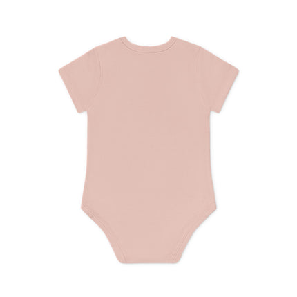 SnuggleNest Organic Baby Bodysuit (Short Sleeves) Horse