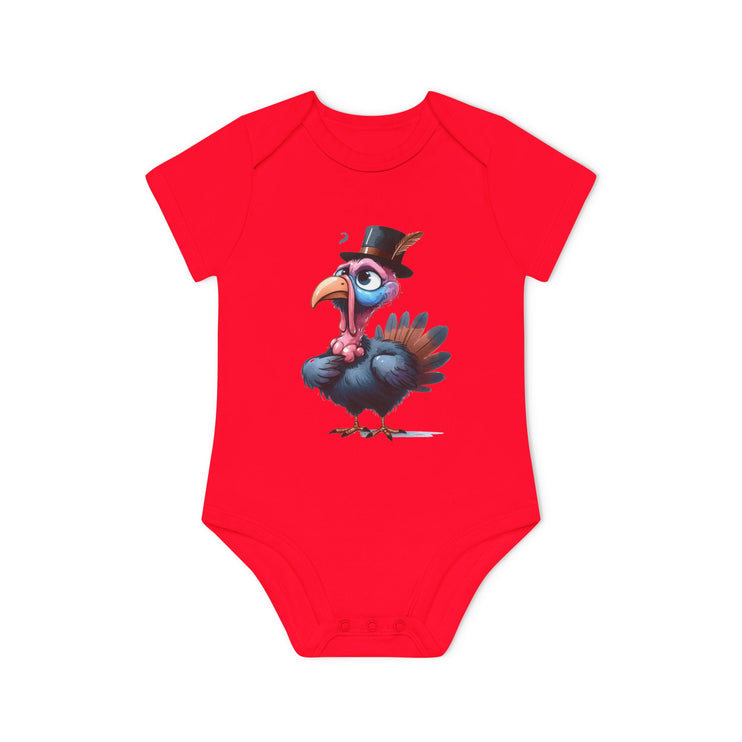 SnuggleNest Organic Baby Bodysuit (Short Sleeves) Turkey