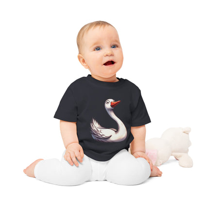 Enchanted Organic Baby Tee: απαλότητα, στυλ, & Sweetness - Κύκνος