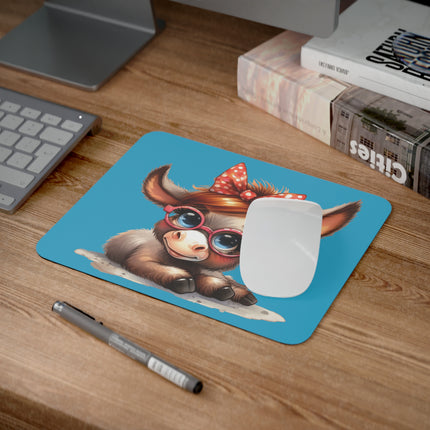 WhimsyWonder Desk Mouse Pad: Εξατομικευμένη γοητεία για το χώρο εργασίας σας - Χαριτωμένο γαϊδουράκι Lady