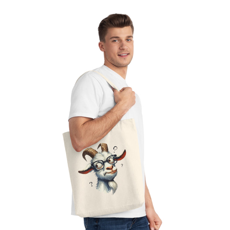 Καμβά sustainstyle Tote Bag: Οικολογική συνειδητή μόδα - κατσίκα