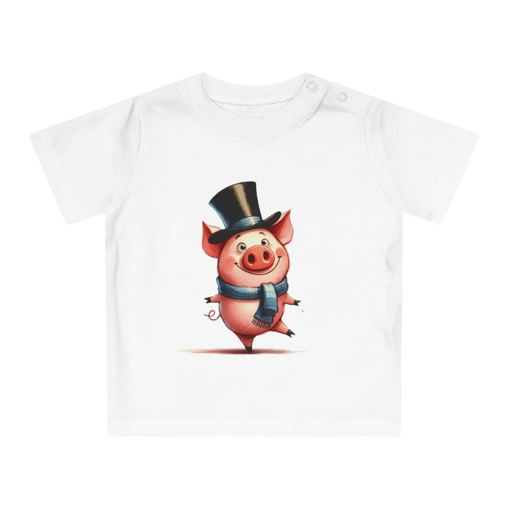 Enchanted Organic Baby Tee: απαλότητα, στυλ, & Sweetness - Χοίρος