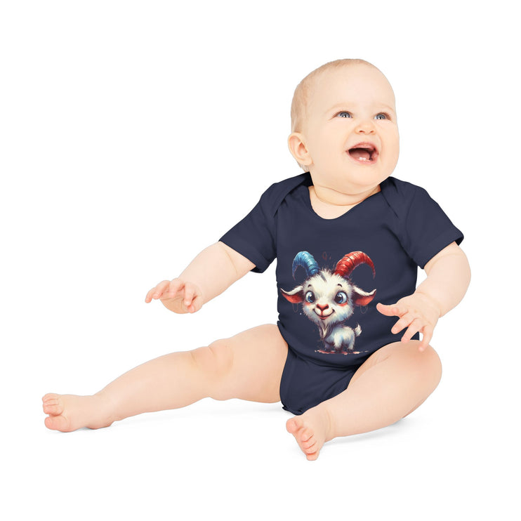 SnuggleNest Organic Baby Short Sleeve Bodysuit