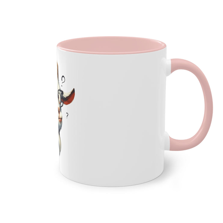 Harmony Two-Tone Coffee Mug: Sip in Style, Revel in Comfort - Goat