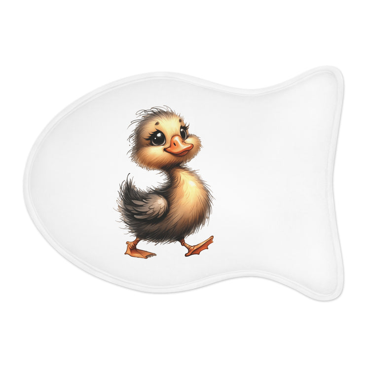 CharmPaws Pet Feeding Mats: Keep Mealtime Mess-Free & Stylish! - Duck