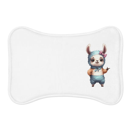 CharmPaws Pet Feeding Mats: Keep Mealtime Mess-Free & Stylish! - Rabbit