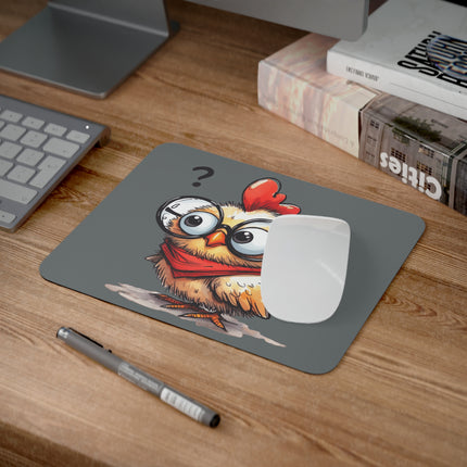 WhimsyWonder Masa Mouse Pad: Çalışma Alanınız İçin Kişiselleştirilmiş Cazibe - Şaşkın Horoz