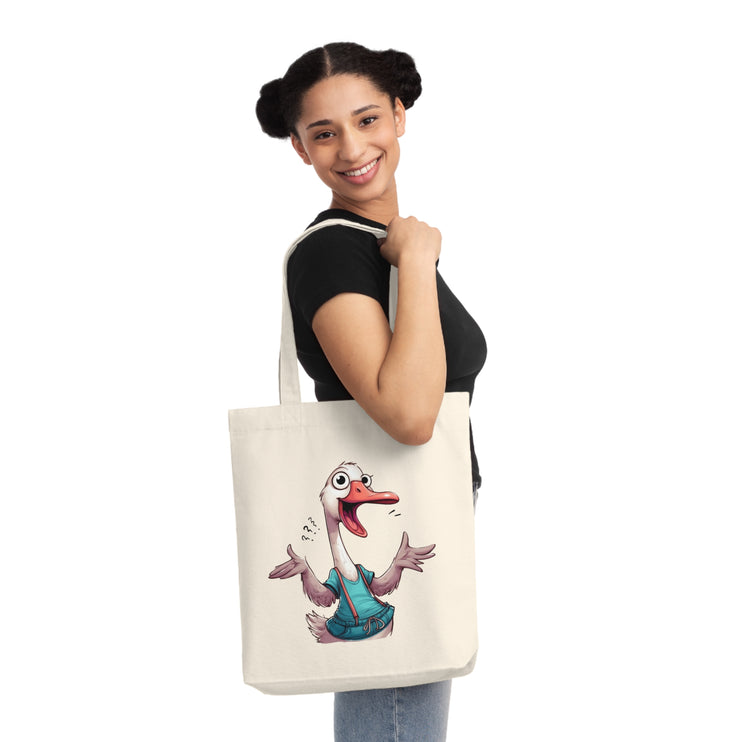 Καμβά sustainstyle Tote Bag: Οικολογική συνειδητή μόδα - χήνα