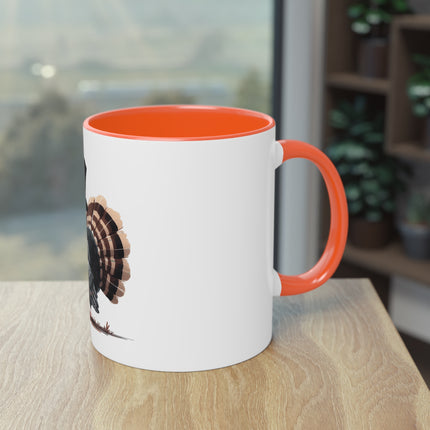 Harmony Two-Tone Coffee Mug: Sip in Style, Revel in Comfort - Turkey