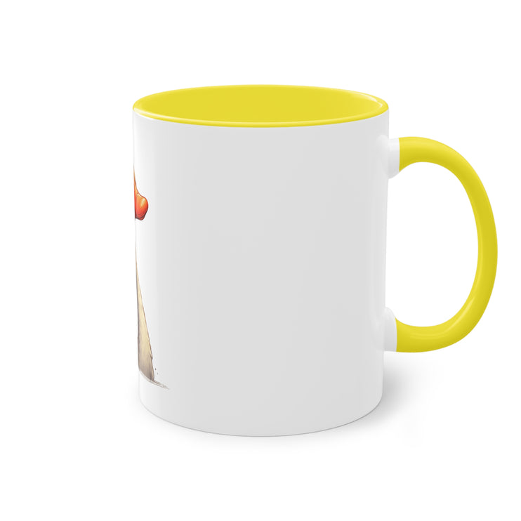 Harmony Two-Tone Coffee Mug: Sip in Style, Revel in Comfort - Swan