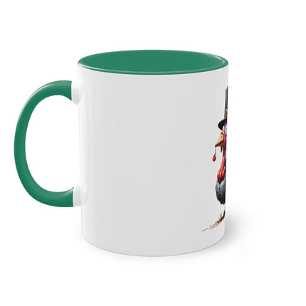 Harmony Two-Tone Coffee Mug: Sip in Style, Revel in Comfort - Turkey