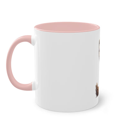 Harmony Two-Tone Coffee Mug: Sip in Style, Revel in Comfort - Swan