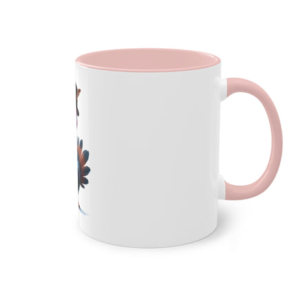 Harmony Two-Tone Coffee Mug: Sip in Style, Revel in Comfort - Turkey